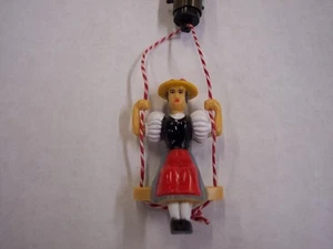 BOUNCING JUMPING MINI NOVELTY CLOCK DOLL GIRL W/ SPRING - service repair parts - Picture 1 of 2