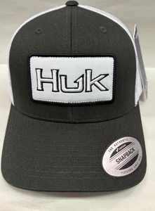 Huk Bold Patch Trucker Hat, Cypress Landing - Picture 1 of 5