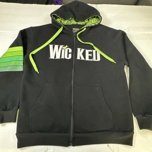 WICKED The Musical BROADWAY SHOW UNISEX CREMALLERA COMPLETA ROPA MECHADA Talla-L #2463 - Imagen 1 de 14