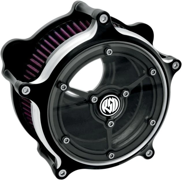 RSD Clarity Air Cleaner Contrast Cut #0206-2061-BM Harley Davidson Sportster - Image 1 of 1