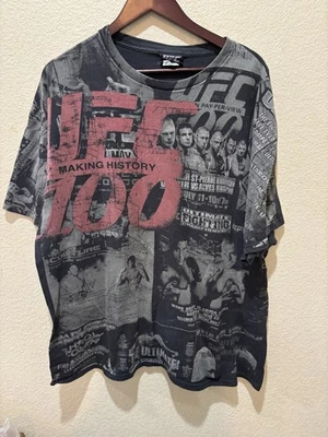 UFC 100 "Making History" T-Shirt Brock Lesnar vs Mir Championship Match Sz XXL - Image 1 of 4