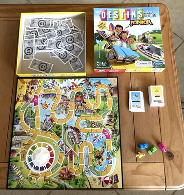 Jeu de société Destins Junior Le Jeu de la Vie Hasbro Gaming 2018 Complet - Photo 1/4