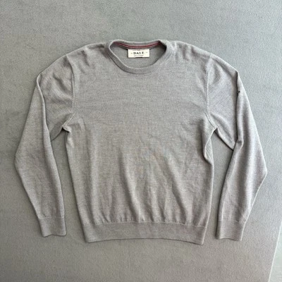 Dale Of Norway Sweater XL Men's Merino Wool Pullover Long Sleeve Crew Neck Gray - Image 1 of 4
