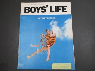 Boy's Life Magazine July 1966 Special Issue Anybody Can Dive VTG Foto 1 de 3