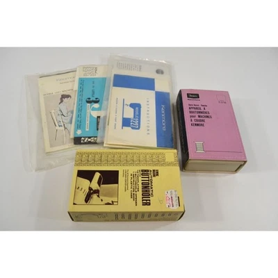 Sears Kenmore Buttonhole Attachment & Instructions 1341 & 1227 Models Zig Zag - Image 1 of 4