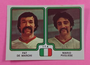 Pat De M + Mario P 1979 Panini Hockey Stickers #392 Italy Hockey Card - Picture 1 of 2
