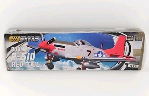 FMS P51D Red Tail V8 PNP, 1450mm RC Airplane Untested As Is - Picture 1 of 24