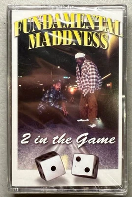SEALED Fundamental Maddness - 2 In The Game (Cassette, 1996) Rap Gangsta G-Funk - Image 1 of 2