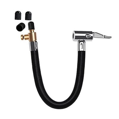 Adaptador de extensión de válvula de neumático flexible, portabrocas de aire de bloqueo conexión rápida y 9,25 Foto 1 de 4