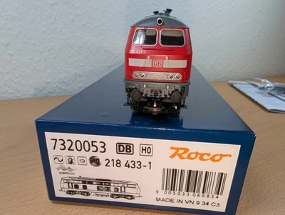 Roco H0 7320053 Digitale Diesellok 218 433-1 - 16-Bit-Sound und OVP - Bild 1 von 4