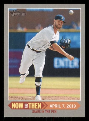 2019 Topps Heritage Now and Then #NT8 Shane Greene - Image 1 of 2