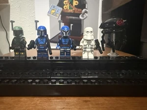 Lego Star Wars Minifigure Lot Of 5 - Boba Fett, Mandalorians, Snowtrooper, - Picture 1 of 2