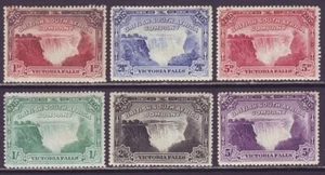 Rhodesien 1905 SC 76-81 MH Set Victoria Falls - Bild 1 von 3