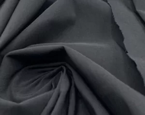 2 Metres Black Bengaline 2 Way Stretch Elastane Dress Material Fabric - Picture 1 of 5
