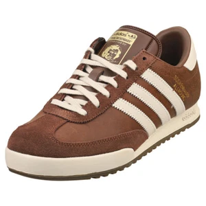 adidas Beckenbauer Uomo Brown Formatori Casuale - Foto 1 di 8