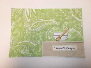 Cubierta de libro de recetas favoritas sin cordones A5 - Gran regalo - Verde #21A24 - Imagen 1 de 4