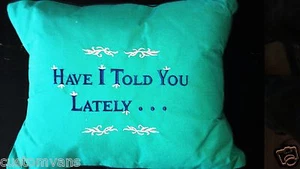 I love you pillow Fathers day Beautiful Decorative Wedding Valentines day Mother - Picture 1 of 1