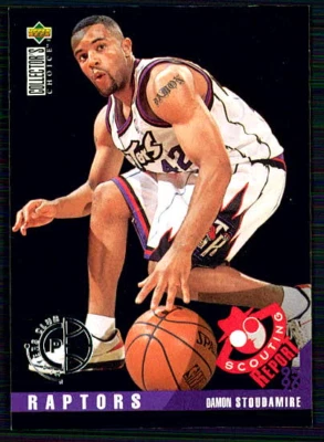 1995-96 Upper Deck Collector's Choice - Damon Stoudamire #346 - Image 1 of 2