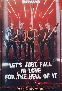WHY DON ́T WE - Star Trading Card 10x7cm - Colección de recortes raros BRAVO Magazine - Imagen 1 de 1