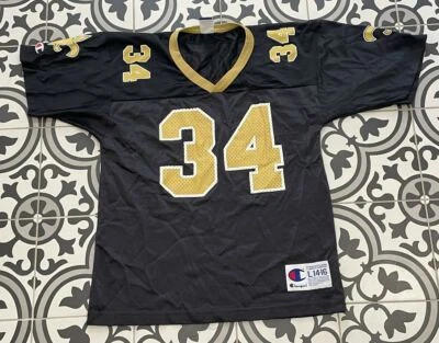 Винтажная футболка Рики Уильямса из New Orleans Saints для мальчиков НФЛ большая - Изображение 1 из 4