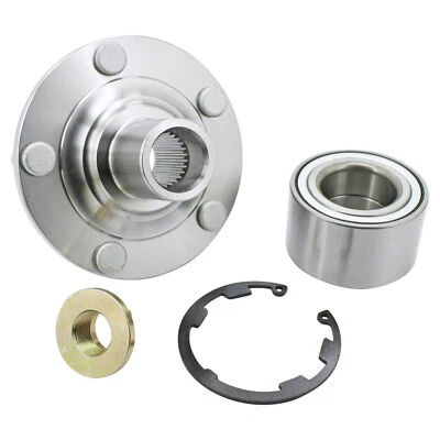 Conjunto de kit de reparación de buje y cojinete de rueda delantera para Mazda 3 2005-2008 tracción delantera sin ABS Foto 1 de 4