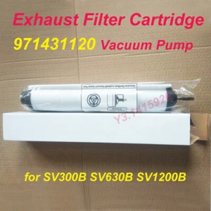 Cartuccia filtro scarico 971431120 per pompa vuoto Leybold SV300B SV630B - Foto 1 di 4