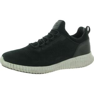 Skechers Mens Cessnock Black Work Shoes Sneakers 11.5 Medium (D) BHFO 7892