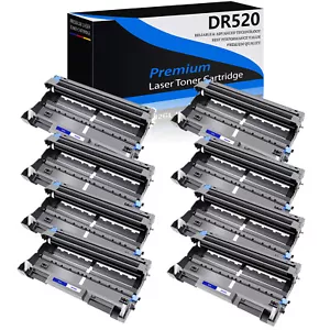 Unidad de tambor 8PK negra DR520 para Brother DR-520 HL-5250DNLT HL-5250DNT HL-5250DN - Imagen 1 de 24