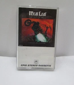 Meatloaf~ Bat Out of Hell~ Cassette Tape~1977 Epic - Picture 1 of 2
