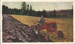 Model B Tractor  ALLIS-CHALMERS Milwaukee WI advertising postcard - Picture 1 of 2