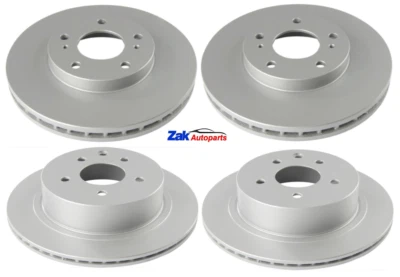 PARA NISSAN X TRAIL (2001-2013) 2.0 2.2 DCi 2.5 DISCOS DE FRENO DELANTEROS Y TRASEROS *NUEVOS*  Foto 1 de 4