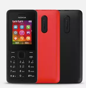 Nokia 107 Dual SIM Wholesale GSM Cheap Cell phone 2G GSM 900 1800 Unlocked - Picture 1 of 13