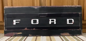 Ford Sign Metal Tailgate Vintage Style Wall Decor Parts Gas Oil Car Truck Bar - Picture 1 of 5