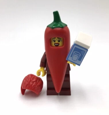 LEGO Chili Costume Fan CMF 71032 Series 22 minifigure - Image 1 of 4