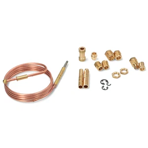 UNIVERSAL THERMOELEMENT 90cm. KOMPLETT mit 12 ANSCHLÜSSEN FÜR KESSEL BACKÖFEN KÜCHEN - Bild 1 von 1