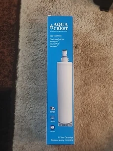 AQUA CREST Refrigerator Water Filter,Replacement Whirlpool, Kenmore AQF-4396508 - Picture 1 of 17