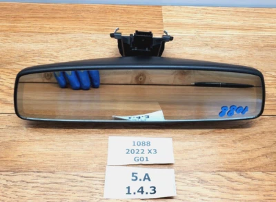 ✅ 19-23 OEM BMW G01 G02 G05 X3 X4 X5 Rear View Interior Mirror EC/LED/GTO - Image 1 of 4