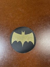 1989 DC Comics Batman Dark Knight Bat Logo Sticker 3”x3”
