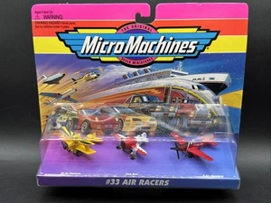1993 Micro Machines AIR RACERS #33 SE 5A BIGPLANE GEE BEE P 51 MUSTANG  - Picture 1 of 7