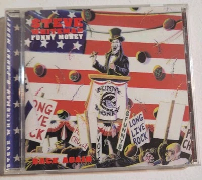 Steve Whiteman Funny Money Back Again CD Kix Singer Rare Foto 1 de 3
