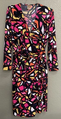 Anne Klein женщин размер L витраж окно вид искусственного надежном эластичное платье - Изображение 1 из 4