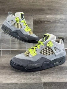 Size 11.5 - Jordan 4 Retro SE Mid Neon 95 with Neon Laces No Box - Picture 1 of 11