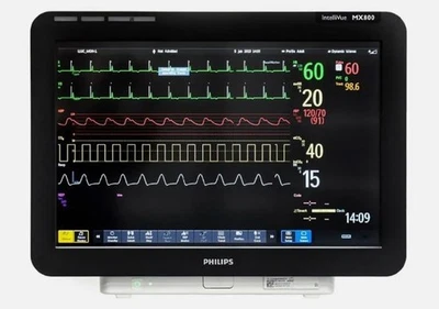Philips IntelliVue MX800 Multi-Parameter Bedside Patient Monitor 19" Screen - Image 1 of 4