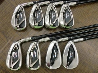 TaylorMade M4 Iron Set 5-9,Pw,Aw,Sw 8pc Flex S Fubuki TM6 Graphite - Image 1 of 4