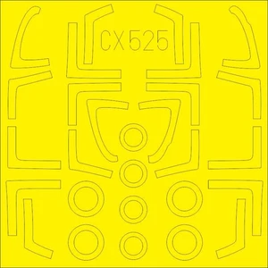 (EDMCX525) - Eduard Mask 1:72 - F/A-18F Super Hornet TFace (Academy) - Bild 1 von 1