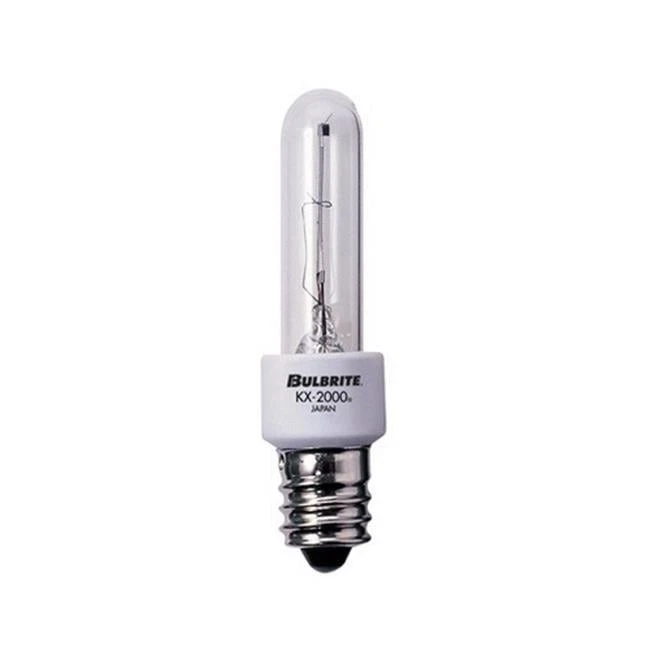Bulbrite KX2000 Pack of (2) 40 Watt Dimmable Clear T3 Xenon Light Bulbs with ... - Image 1 of 1