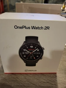 OnePlus Watch 2R Gunmetal Gray/Black - Picture 1 of 5
