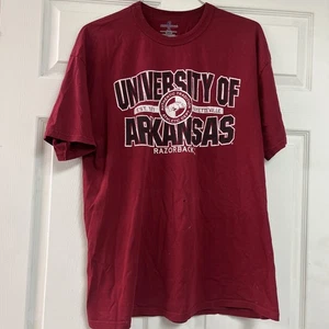 University Of Arkansas T Shirt - Picture 1 of 5