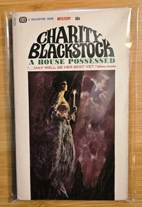 Horror Vintage Pb, A House Possessed by Blackstock, Ballantine U2124, 1965, SVG - Bild 1 von 5