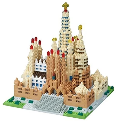Nanoblock NB-028 Sagrada Familia Deluxe Edition 2660pcs Architecture Japan - Image 1 of 4